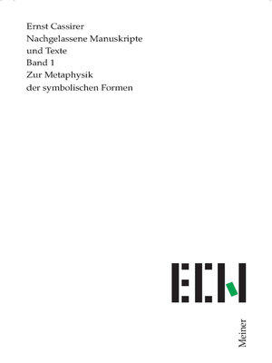 cover image of Zur Metaphysik der symbolischen Formen